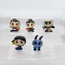 Disney Doorables Mulan 5 Pce Exclusive Shan Yu Li Sang Cri Kee Cricket Princess