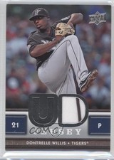 2008 Upper Deck UD Game Jersey Series 2 Dontrelle Willis #UDJ-WI 0v1
