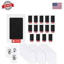 15-Set Inkless Memory Kit for Hand Foot Prints, Pet Paw Impressions Clean...
