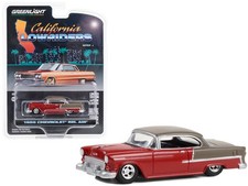 Greenlight 63040A 1955 Chevrolet Bel Air Lowrider 1/64 Diecast Model Car