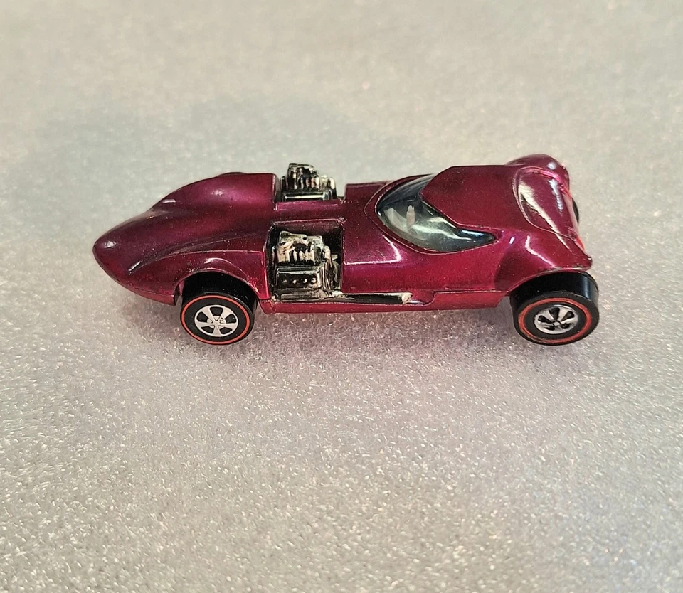 Hot Wheels Redline 1969 Twin Mill en Difícil de Encontrar Rosa Cremoso, Absolutamente Hermoso, En Foto 3 de 4