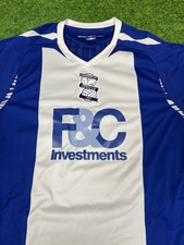 Maillot Vintage Birmingham City 2007-2008 - Domicile Bleu Umbro Taille L - Occasion Bon État