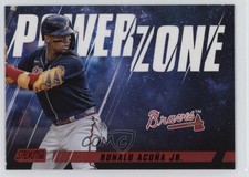 2022 Topps Stadium Club Power Zone Red Ronald Acuna Jr Acuña #PZ-1 0n64