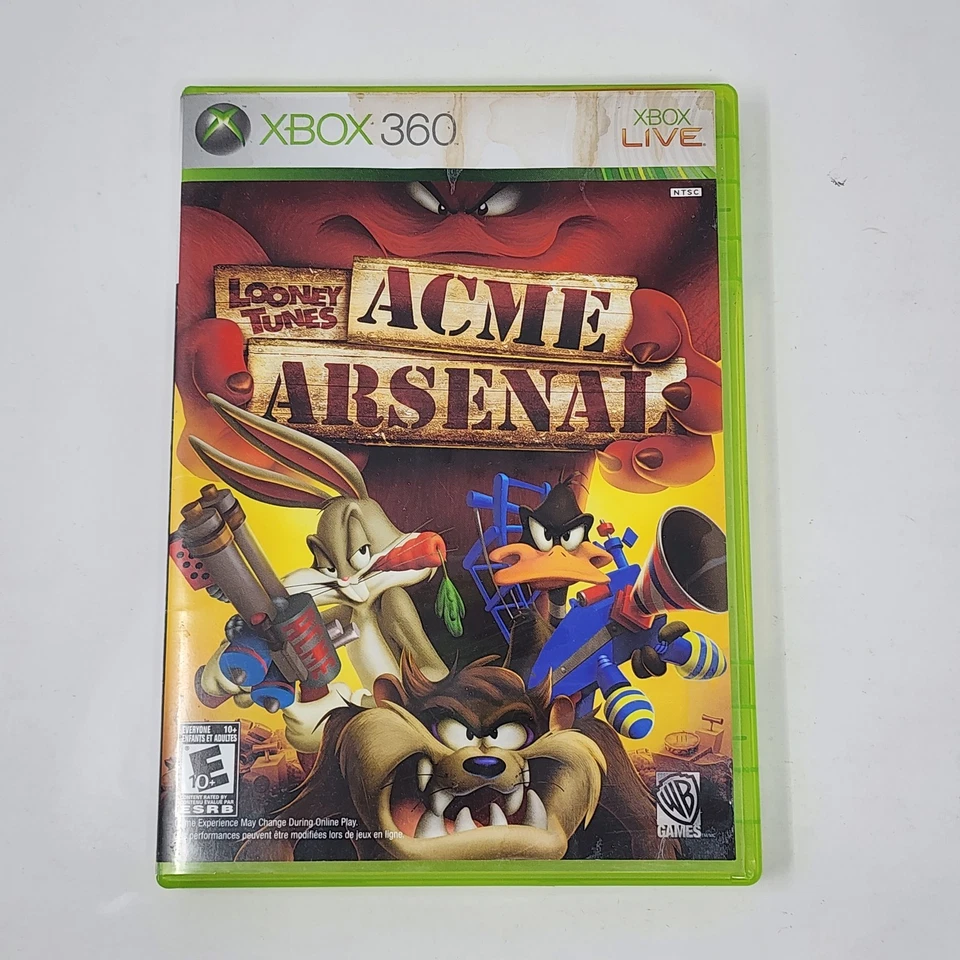 Looney Tunes ACME Arsenal (Xbox 360) CIB Complete & TESTED - Image 2 of 4