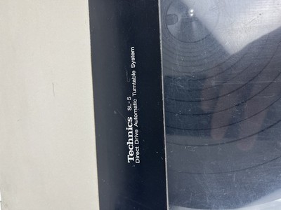 Vintage Technics SL-5 Automatic Direct Drive Turntable System (AS