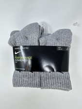 Nike Boys' 6-Pairs Young Athletes Crew Socks Sz: 6/7 VN0019-042 New B0 D447T