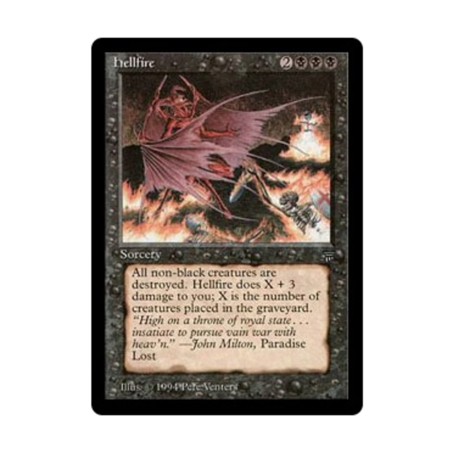 WOTC MtG Legends Hellfire (R) VG-