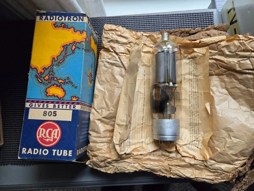 Vintage RCA 805 VT 143 Amplifier Vintage Vacuum Tube 1942