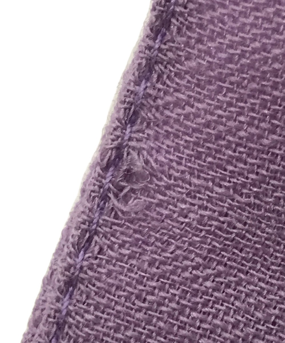 【GUCCI】　スカーフ Authentic GUCCI 165904 Purple Wool Silk Scarf Made In Italy