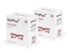 OptiPlus Eyeglass Lens Wipes l Pre-Moistened l Cleaning 504 Count Pack of 1 
