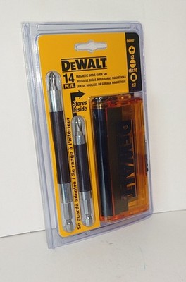 DeWALT 14 Piece Magnetic Drive Guide Screwdriver Bit Set DW2097 New Sealed