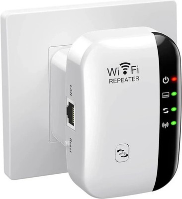 Wireless-N WiFi Repeater 300Mbps Amplificador de Sinal Internet Extensor de Alca