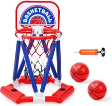 EagleStone Pool Basketball Toys, Floating Basketball Hoop for Pool Game, Infl