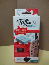 Hello Blink Tattoo Maker Refill Pack – Makes 50 Tattoos - 4 New Markers – Co