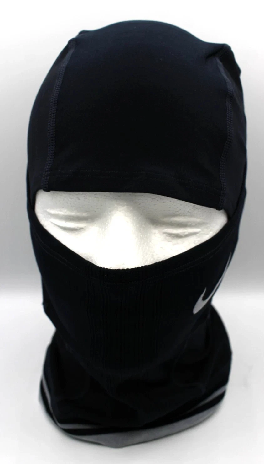 Nike Hood Adult Men's Knit Hyperwarm Balaclava Black/Silver