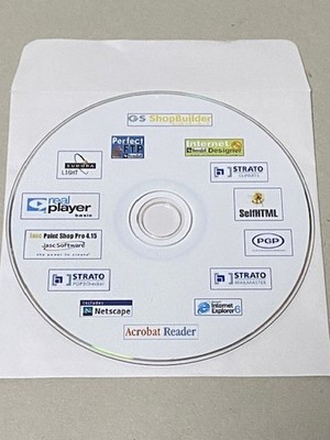 STRATO Software-CD Installations-CD für Windows XP Me 2000 - gut