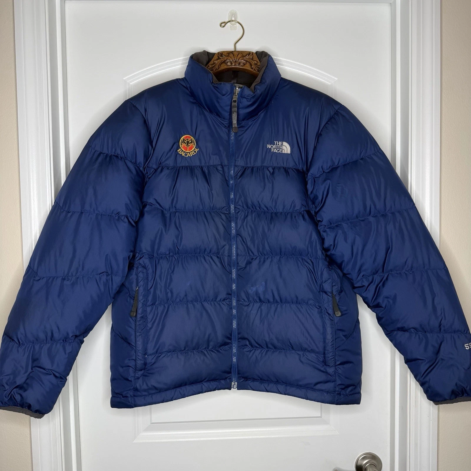 The North Face 550-Fill Down Puffer Jacket – Blue Bacardí Edition Size L men