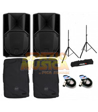 BUNDLE RCF ART 715A MK5 CON CVR ART725 CUSTODIE ORIGINALI FRE300KIT COPPIA STATI