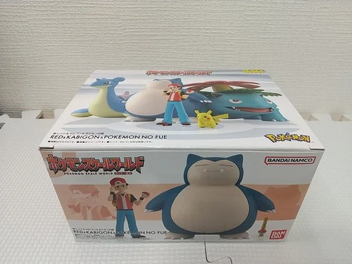 Pokemon Scale World Kanto Region Red & Snorlax & Poké Flute Figure 1/20 BANDAI