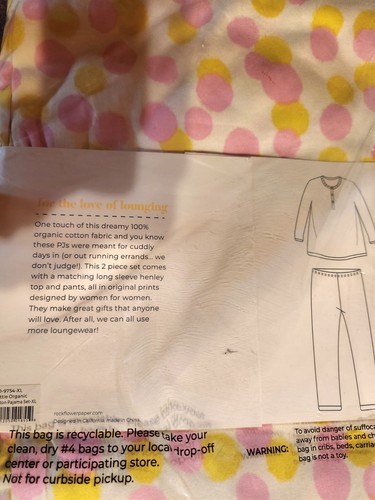 Organic Cotton Women's Pajamas - Picture 3 of 5