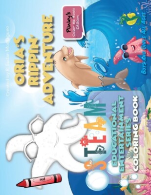 Montagueo - Oria's Rippin Abenteuer Malbuch Pinky's Color Me Ed - J555z