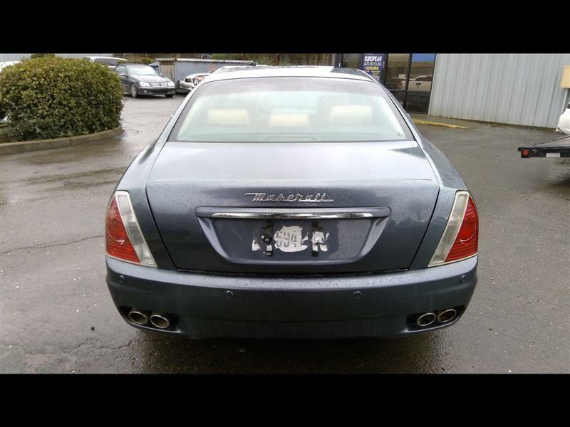 2007 Maserati Quattroporte Fuel Tank Door Gas Door Cap Lid Grey Paint Code=071