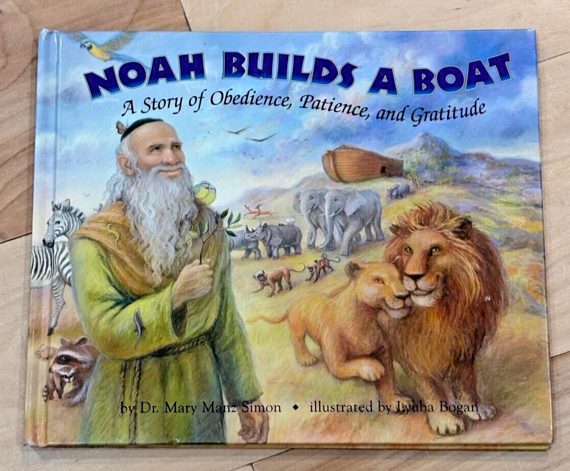 Noah Builds a Boat by Dr. Mary Manz Simon (Hardcover, Golden Books)