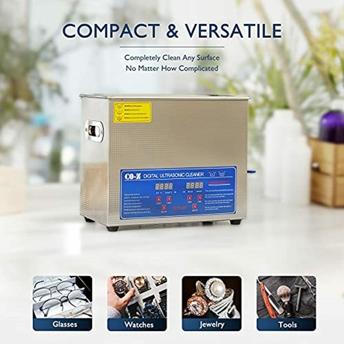 CO-Z 15L Professional Ultrasonic Cleaner with Timer Digital for Cleaning Jewelry - Picture 3 of 6