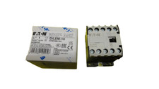  Eaton DILEM Contactor 3 Pole 9A AC3 4kW 1 x N/O Auxiliary 24 DILEM-10 Incl VAT