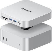 ORICO USB4 40Gbps Hub for Mac Mini M4 7-in-1 Alu Docking Station MiniLink SSD
