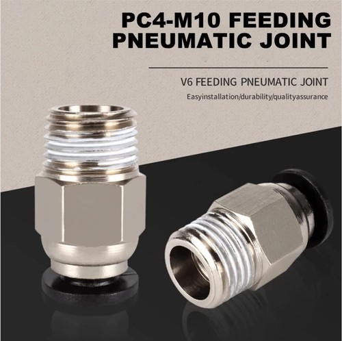 Lot de 10 connecteurs pneumatiques droits PC4-M10 pour imprimante 3D Creality... - Photo 5/6