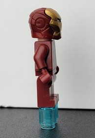 LEGO Super Heroes Iron Man Minifigure Mark 7 Armor Marvel Avengers 6869 sh036