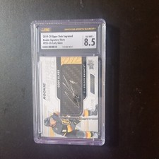 2019-20 Upper Deck Engrained Rookie Signature Shots Cody Glass /149. CGS 8.5