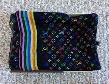 S/S 2003 Louis Vuitton Murakami Monogram Silk Scarf