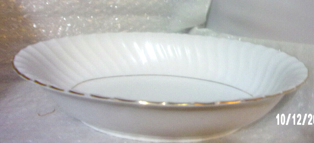 HARMONY HOUSE Fine China 'REGENCY' 3688 WHITE Oval Serving