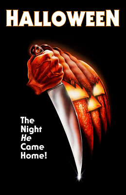 AA1807 Halloween Film By John Carpenter 1978 Vintage Movie Poster 11x17