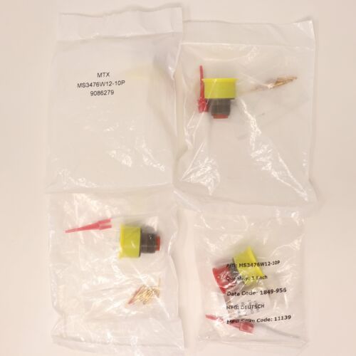 Amphenol-Matrix Circular MIL Spec Straight Plug 10 Connector MS3476W12-10P - Picture 3 of 4