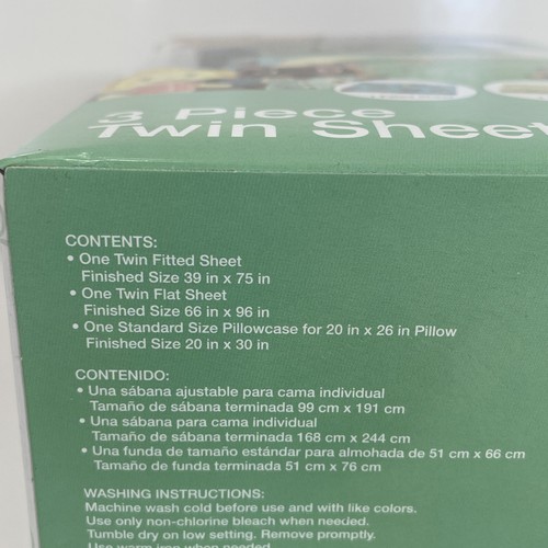 NEW!!! Animal Crossing New Horizons 4 full Bedding Fitted Sheet Set Microfiber - Picture 6 of 7