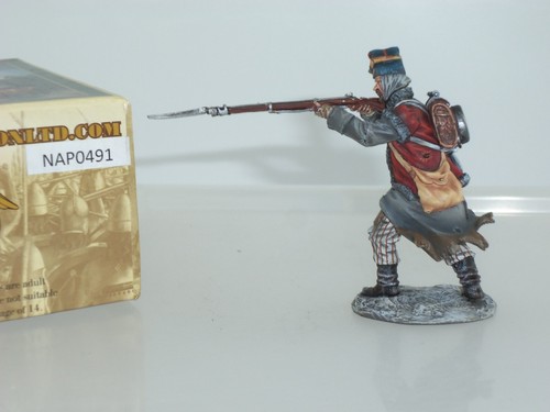 FIRST LEGION NAP0491 FRENCH 18TH LINE INFANTRY FUSILIER STANDING FIRING RIFLE - Picture 2 of 2
