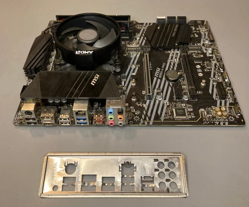 Used MSI B550-A PRO, AM4 Socket, ATX Motherboard, Ryzen 5 3600 CPU and RAM