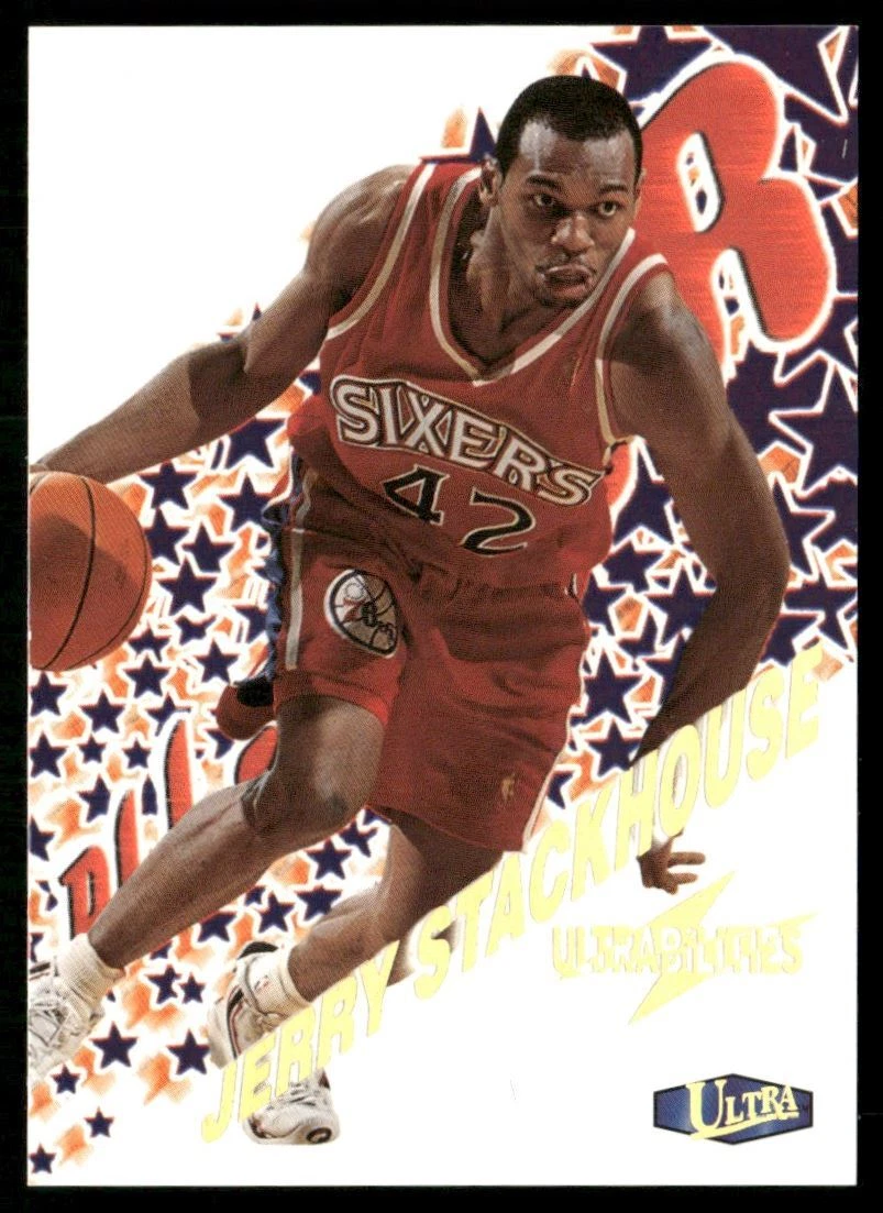 1997-98 Ultra Ultrabilities All-Star Jerry Stackhouse #19 AS