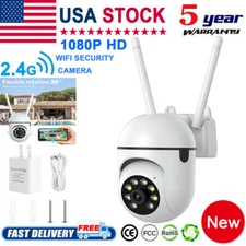Security Camera System Outdoor Indoor Home Wireless Wifi Night Camera HD