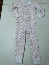 HANNA ANDERSSON 100 ORGANIC COTTON DOTTY  UNION SUIT PAJAMAS  90  3T  3