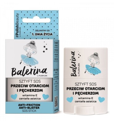 FLOSLEK Balerina S.O.S. STICK ANTI-FRICTION ANTI-BLISTER