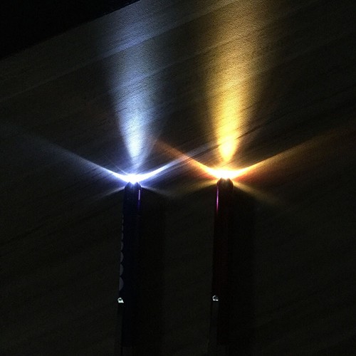 led flashlight yellow white light AAA flash Torch Medical Doctor Nurse Penlight - Picture 4 of 9