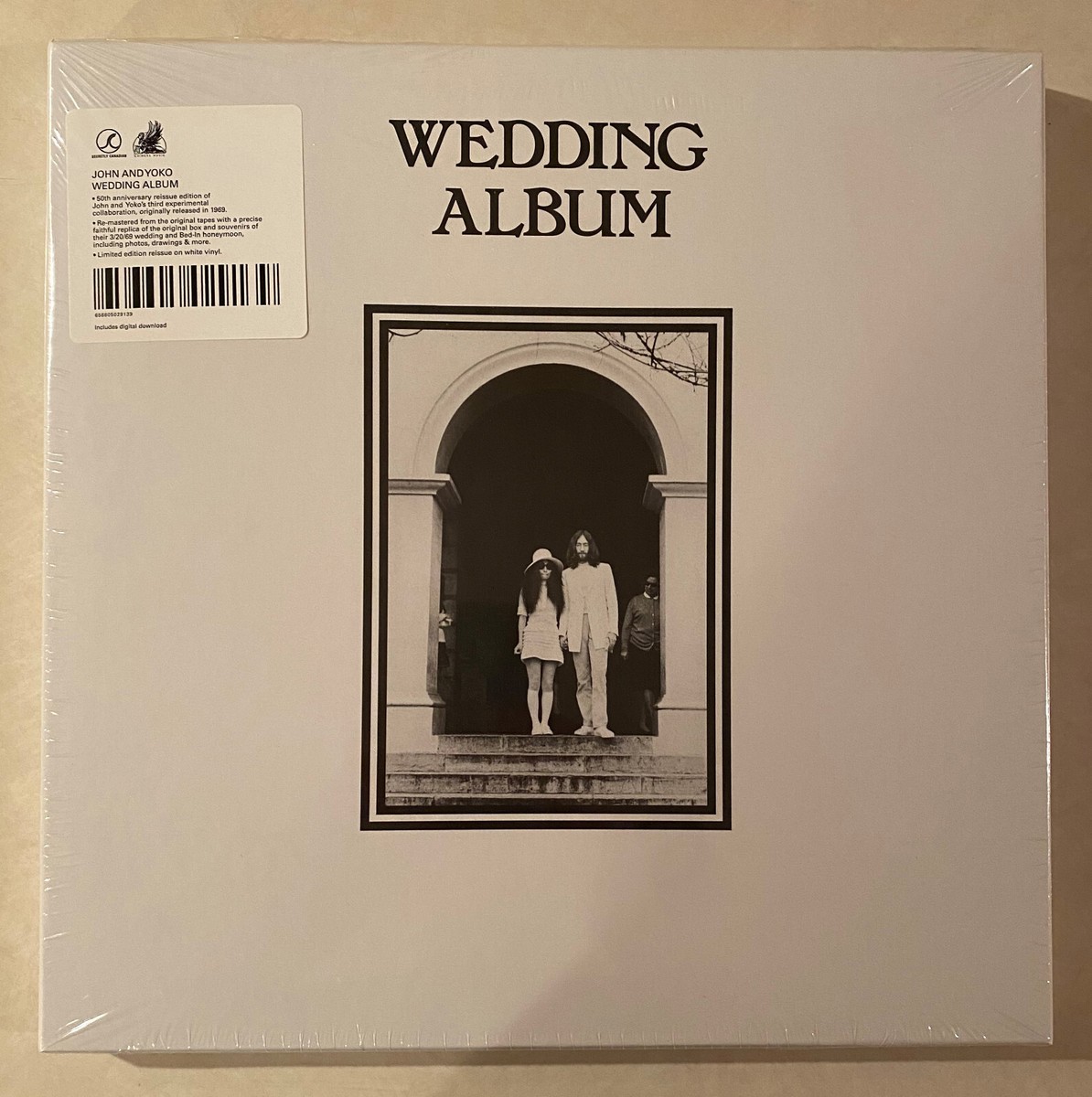 JOHN LENNON & YOKO ONO Wedding Album 180 gram WHITE vinyl