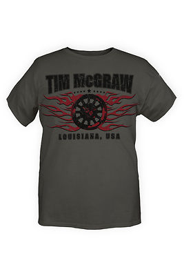Tim McGraw Fire Wheel T-Shirt