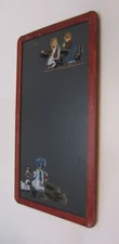 Wood Framed Hand Painted School Desk Children Little Bo Peep Masonite Chalkboard