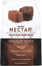 Syntrax Nutrition Nectar Sweets, 100% Whey Isolate Protein Powder, Chocolate Tru