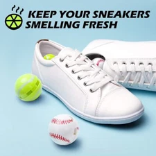 TUFFEN Shoe Deodorizer Balls Sneaker Reusable Effective Remove Odors Balls 8 PCS